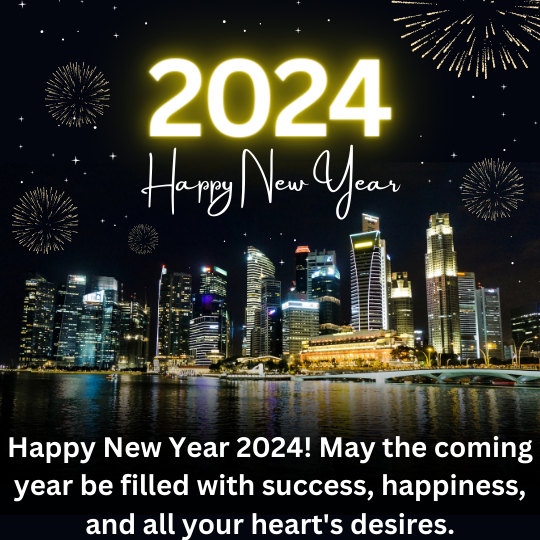  Happy New Year 2024 