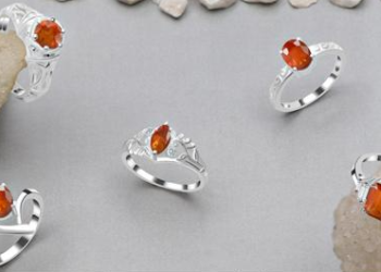orange kyanite rings