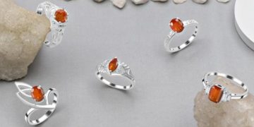 orange kyanite rings