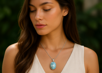 Larimar Necklace